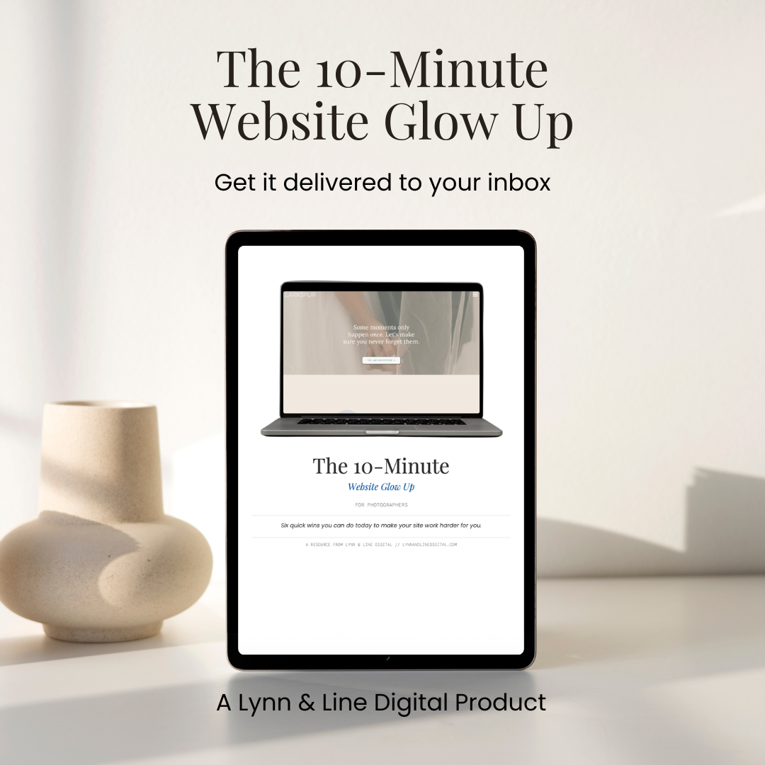 The 10-Minute Website Glow Up