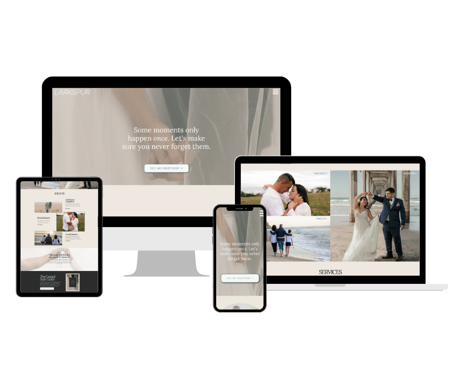 Larkspur -- A Showit Website Template